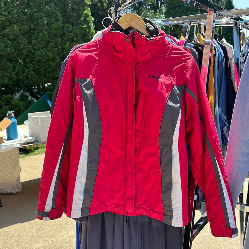 Raspberry Columbia Interchange Double Jacket - image 1